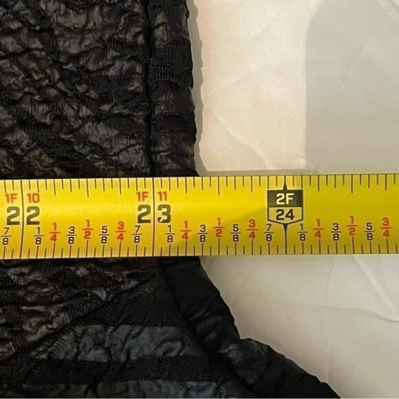 JM Collection Black Metallic Animal Print Jacket Size L - Picture 11 of 12